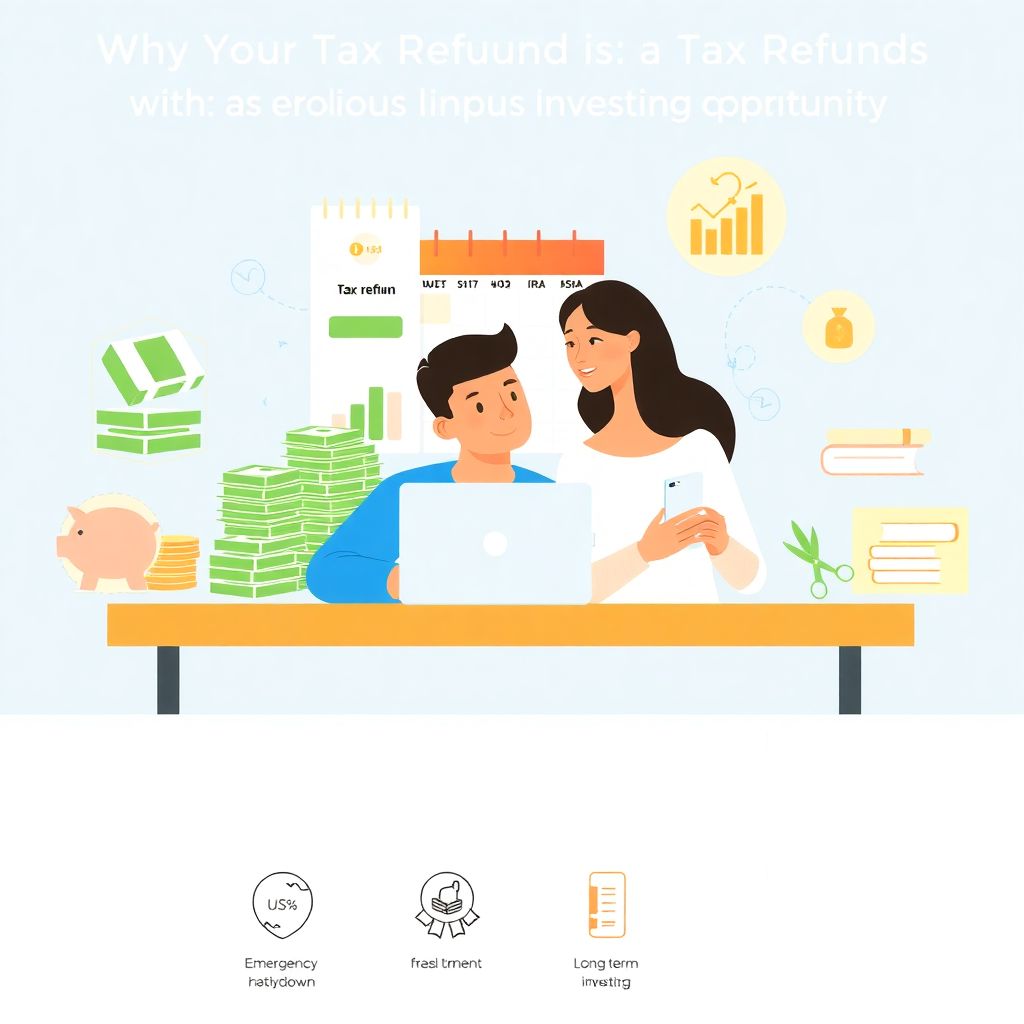 Smart ways to use your tax refund for investment and long-term growth