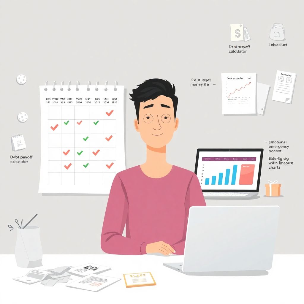 How to create a realistic debt payoff schedule and become debt free faster