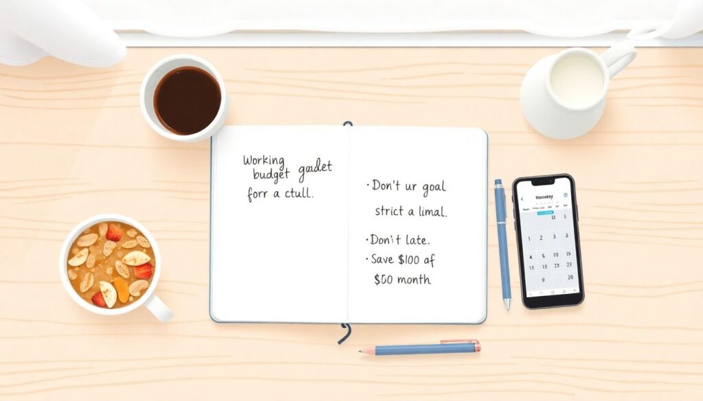 How to Build a Budget That Works for Your Morning Routine - иллюстрация